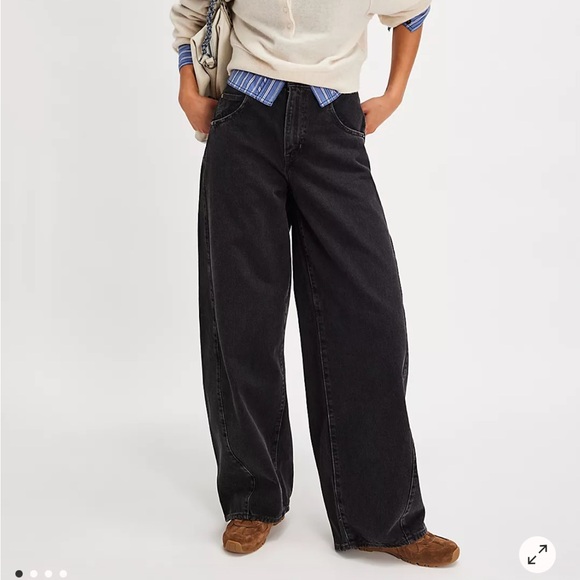 Levi's Denim - Levi's Super Baggy Barrel Jeans size mid rise 27x30